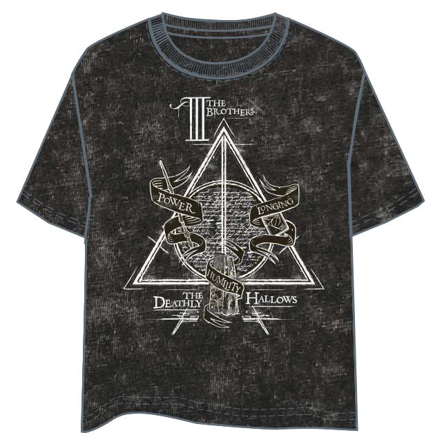 Camiseta Deathly Hallows Harry Potter adulto Frikytopia