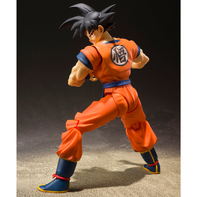 Figura S.H.Figuarts Dragon Ball Z Son Goku Saiyan Raised on Earth