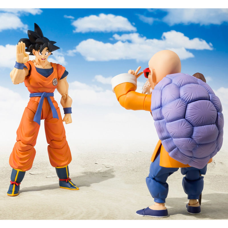 Figura S.H.Figuarts Dragon Ball Z Son Goku Saiyan Raised on Earth