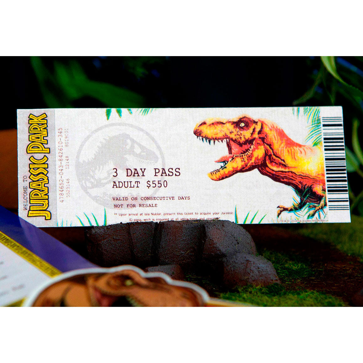 Replica caja metal Jurassic Park Welcome Kit Standard