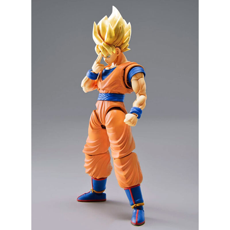 Maqueta figure - rise standard super saiyan son goku pkg renewal re - run