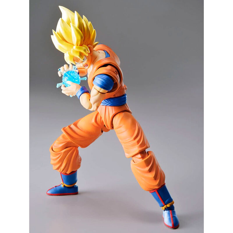 Maqueta figure - rise standard super saiyan son goku pkg renewal re - run
