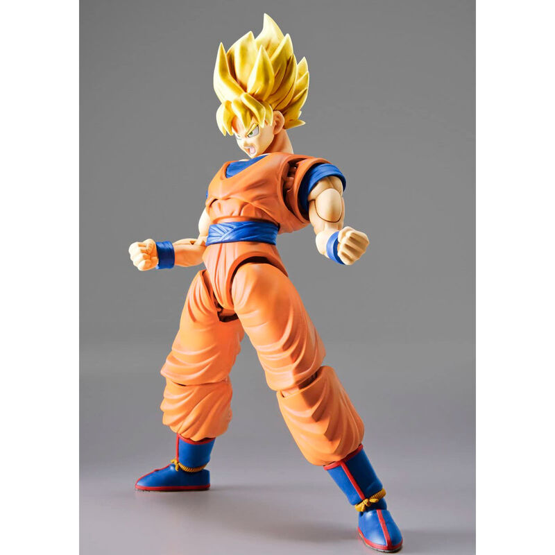 Maqueta figure - rise standard super saiyan son goku pkg renewal re - run
