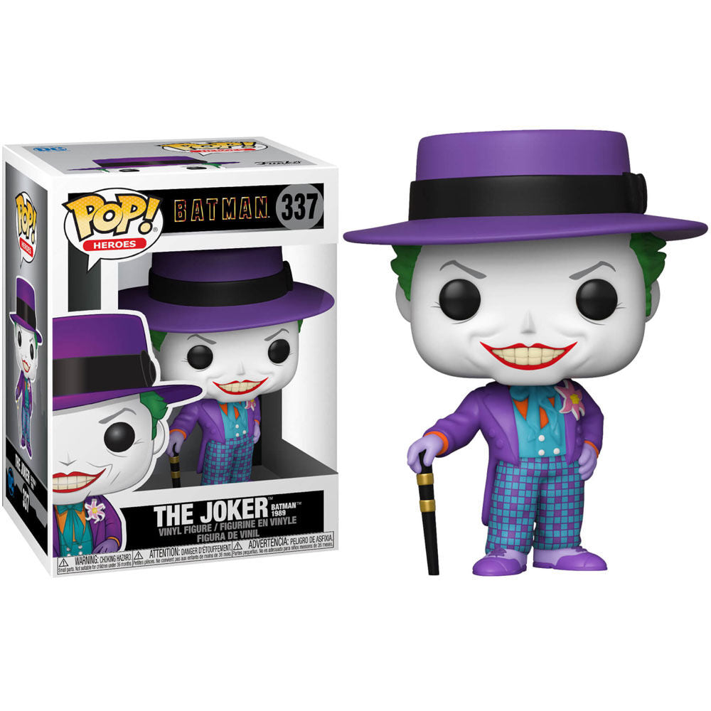 Figura POP DC Comics Batman 1989 Joker with Hat Chase