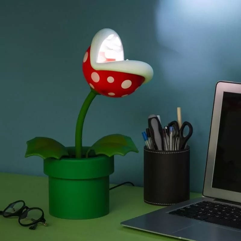 Lampara Planta Piraña Super Mario