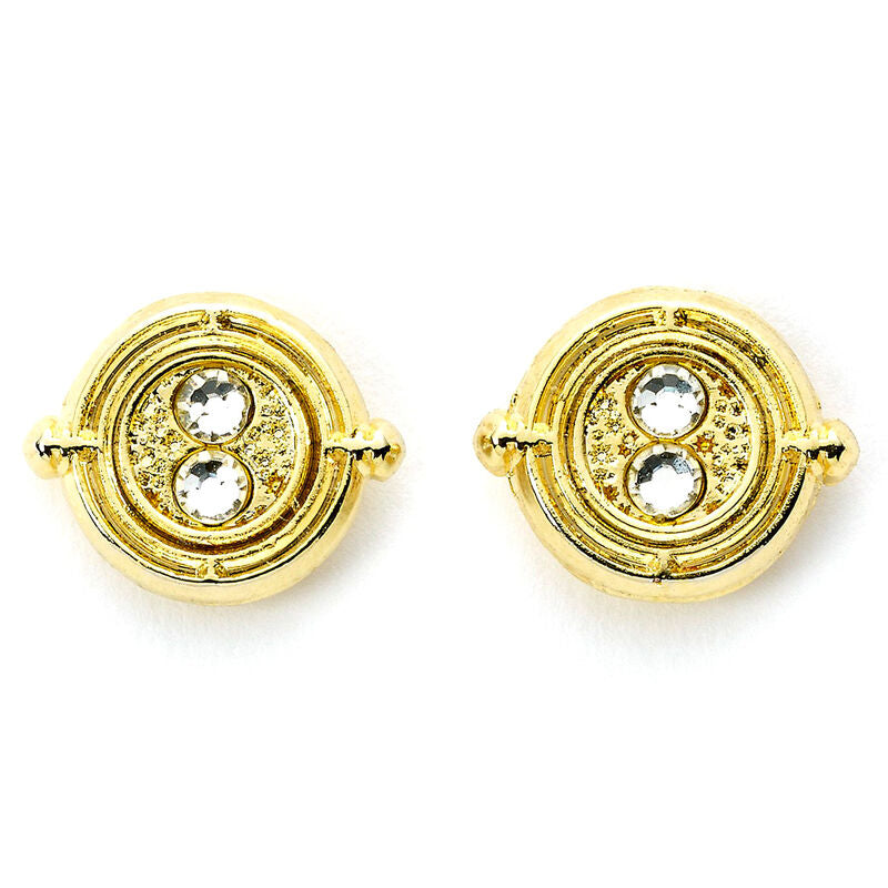 Pendientes Time Turner Gold Harry Potter Frikytopia