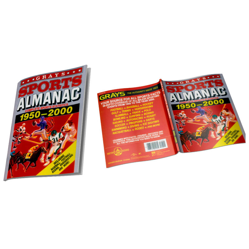 BTTF GRAYS SPORTS ALMANAC SPIRAL NOTEBOO