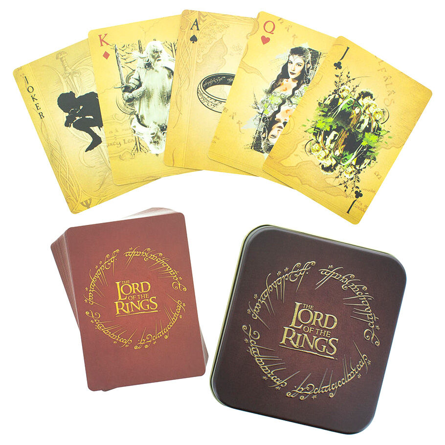 Baraja cartas El Señor de los Anillos