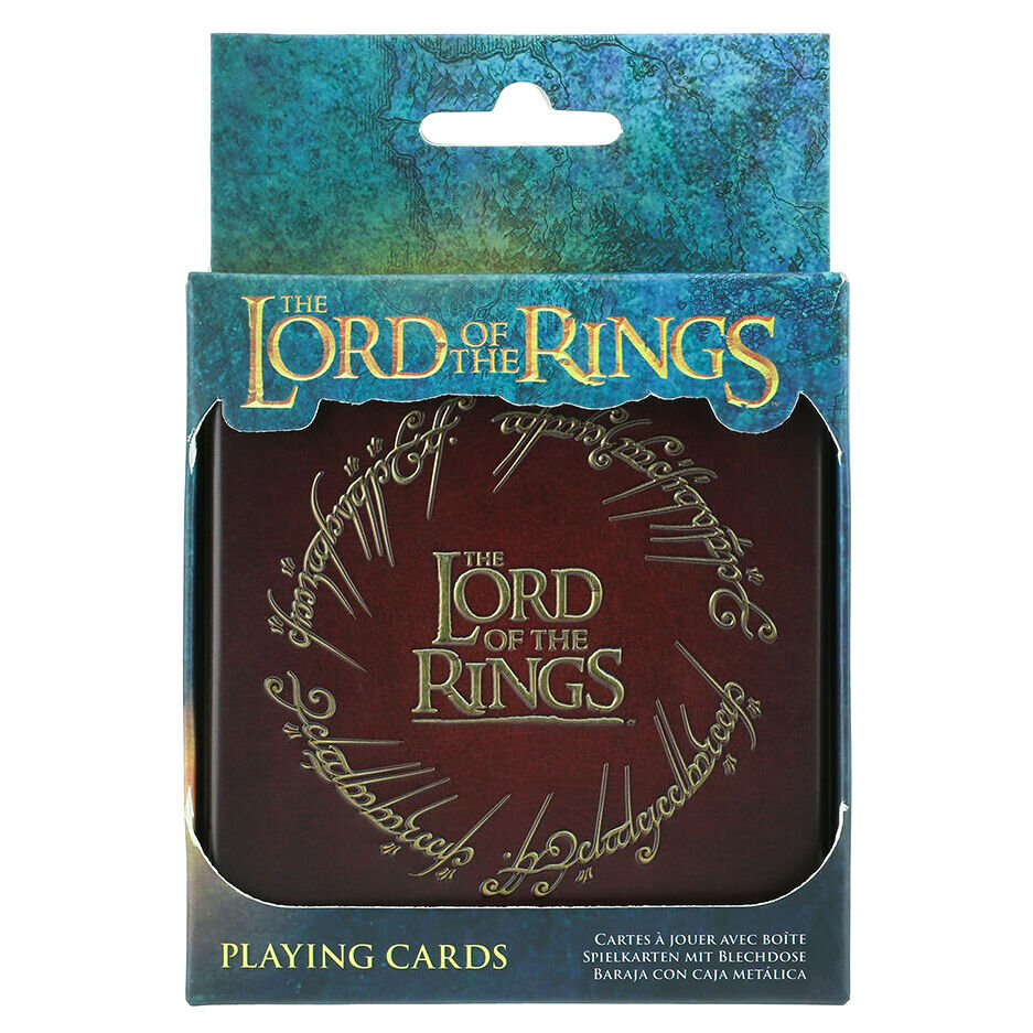 Baraja cartas El Señor de los Anillos