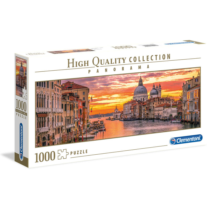 Puzzle Panorama El Gran Ganal Venecia 1000pzs Frikytopia