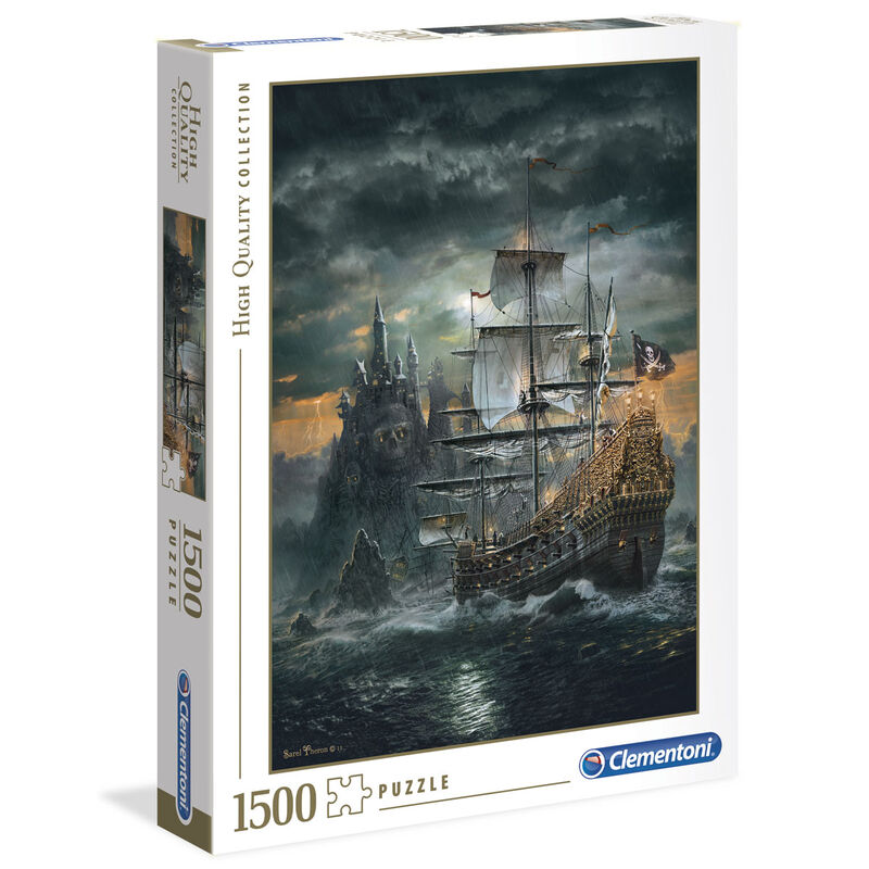 Puzzle Barco Pirata 1500pzs Frikytopia