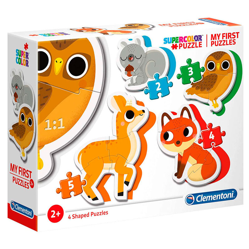 Puzzle My First Puzzle Animales del Bosque 2-3-4-5pzs Frikytopia