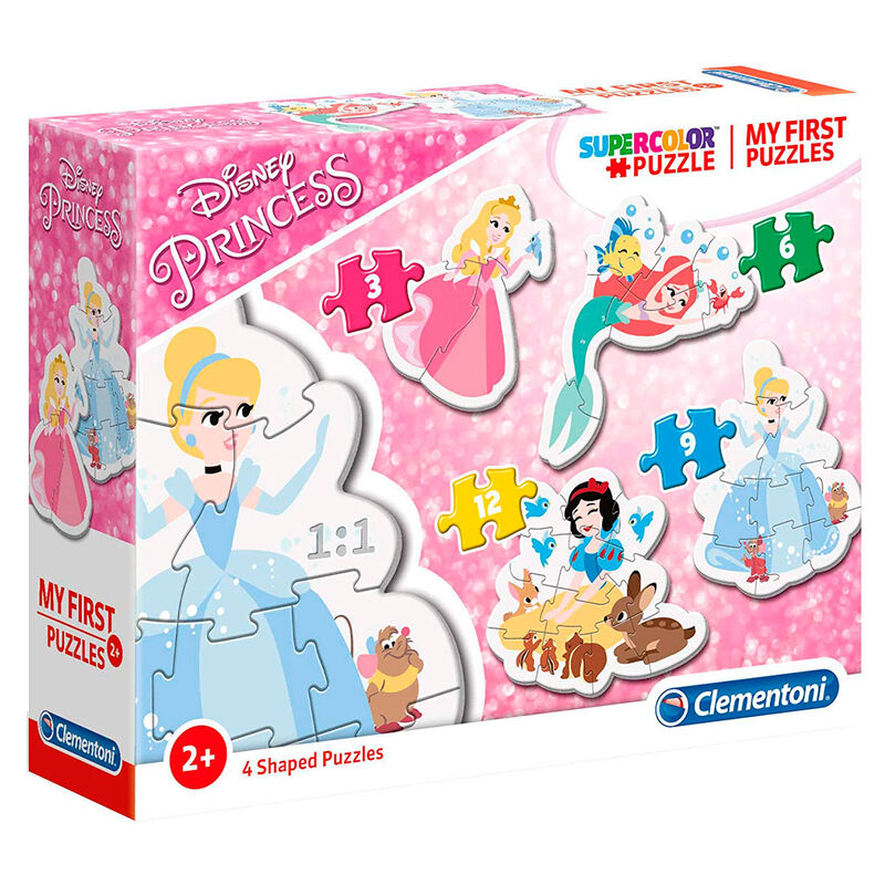 Puzzle My First Puzzle Princesas Disney 3-6-9-12pzs Frikytopia