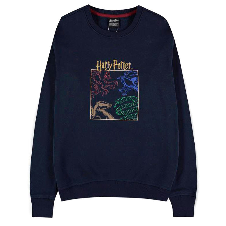 Sudadera House Crests Harry Potter Frikytopia