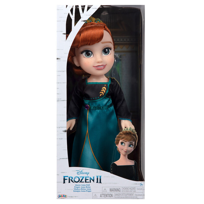 Muñeca Reina Anna Frozen 2 Disney 38cm Frikytopia