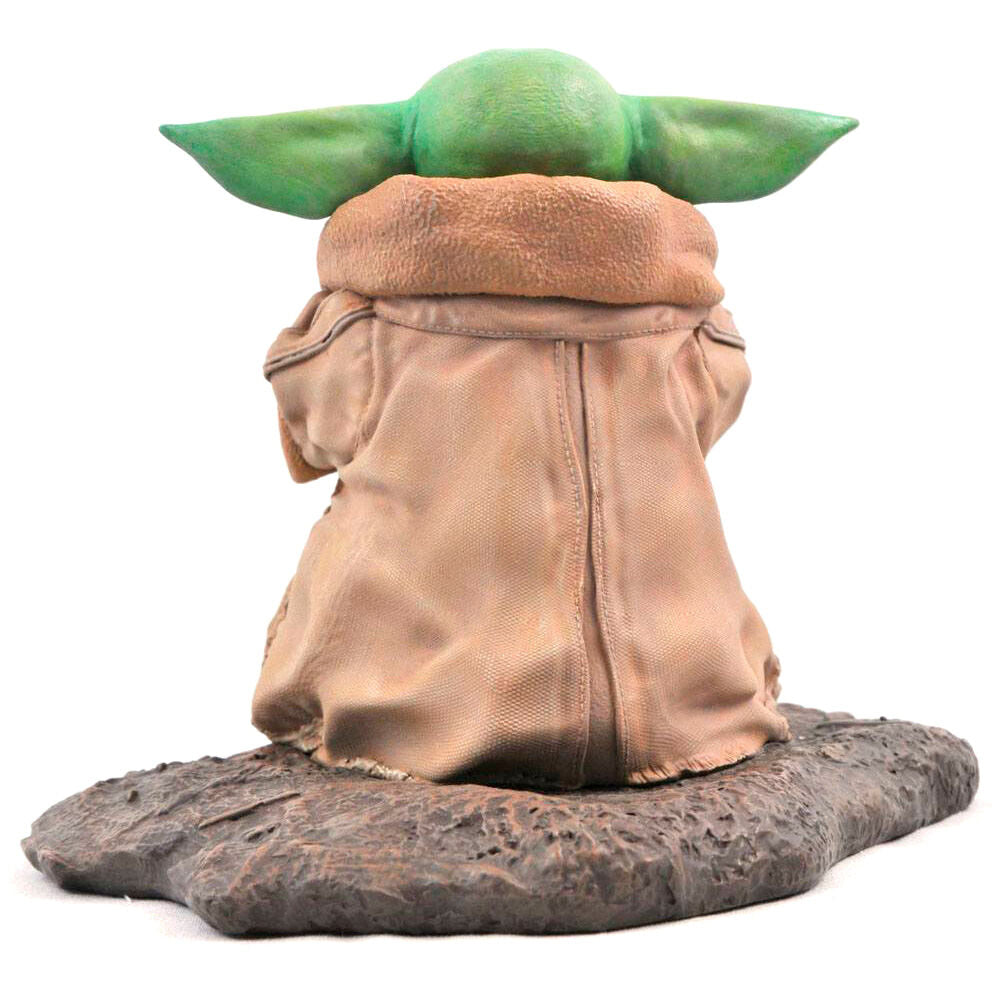Figura diamond collection star wars the mandalorian the child con sopa resina 20 cm milestones 1 - 2 scale