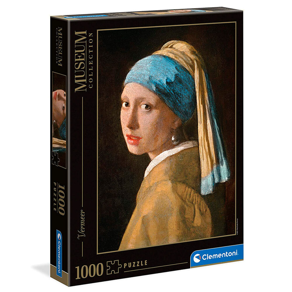 Puzzle La Chica de la Perla Vermeer Musseum Collection 1000pzs Frikytopia