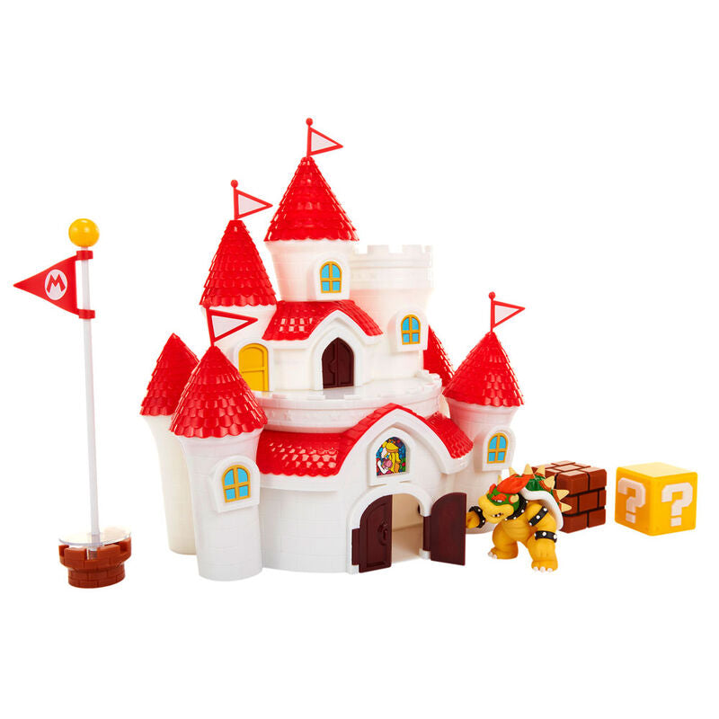 Playset Mushroom Kingdom Castle Mario Bros Nintendo Frikytopia