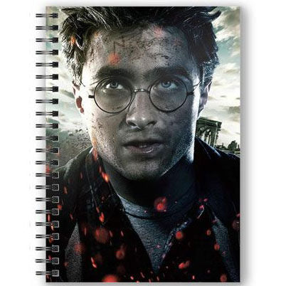 Libreta efecto 3d sd toys harry potter cara harry potter