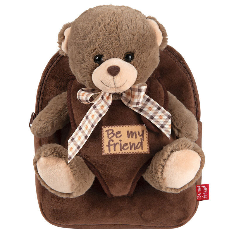 Mochila + peluche Oso Tommy 26cm Frikytopia