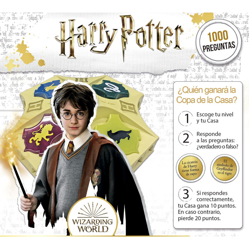 Juego mesa Quiz Harry Potter espanol
