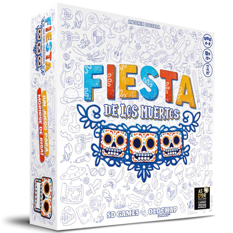 Juego mesa Fiesta de los Muertos español Frikytopia