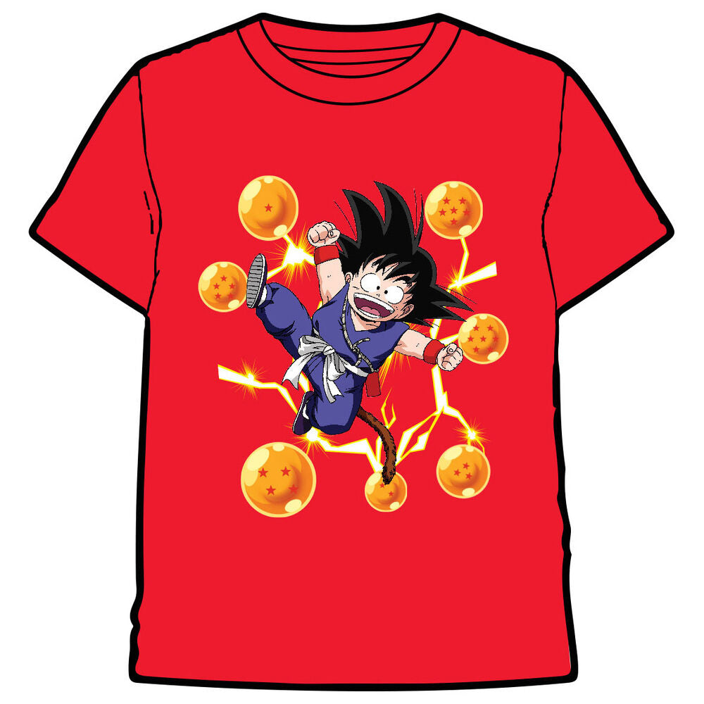Camiseta Goku Balls Dragon Ball adulto Frikytopia