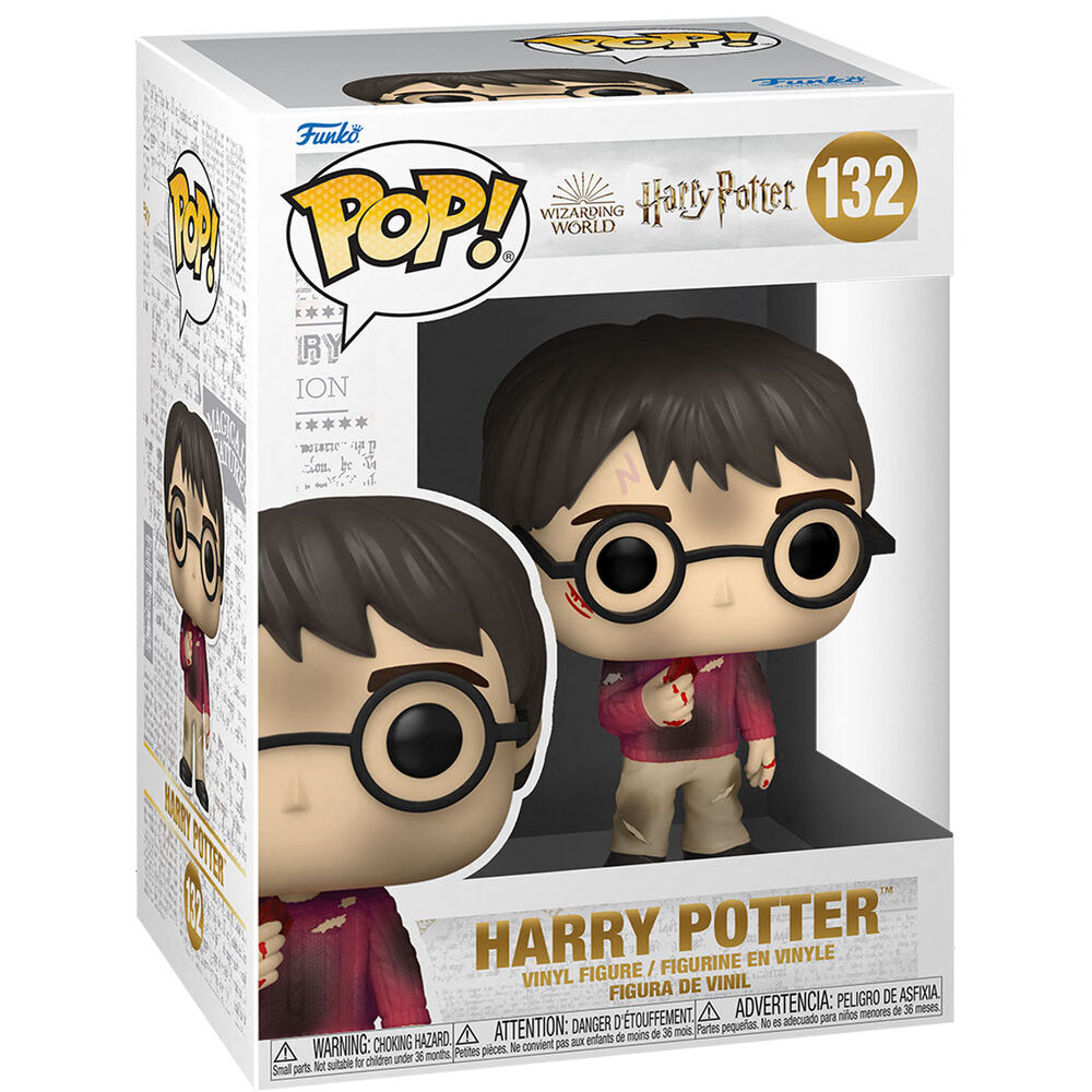 Funko Pop Harry Potter 20 Aniversario Harry con la Piedra Filo
