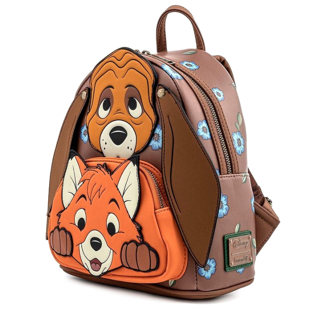 Mochila Tod y Toby Disney Loungefly 26 cm