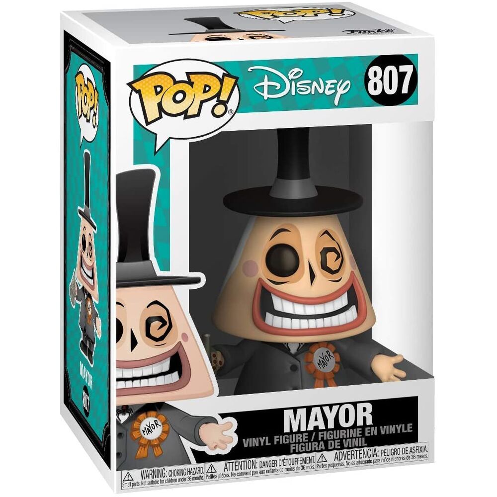 Figura POP Disney Pesadilla Antes de Navidad Major Mayor with Megaphon