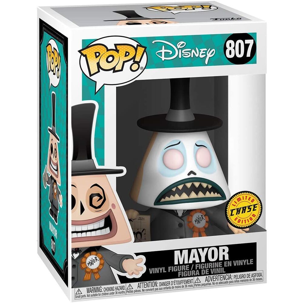 Figura POP Disney Pesadilla Antes de Navidad Major Mayor with Megaphon