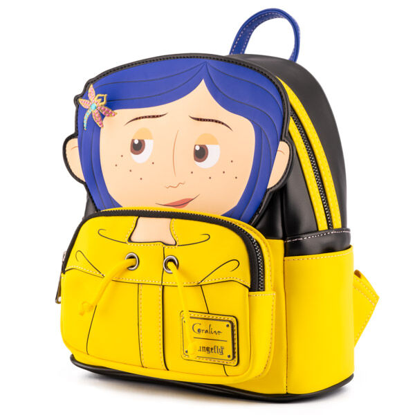 Mochila Laika los Mundos de Coraline Loungefly 26 cm