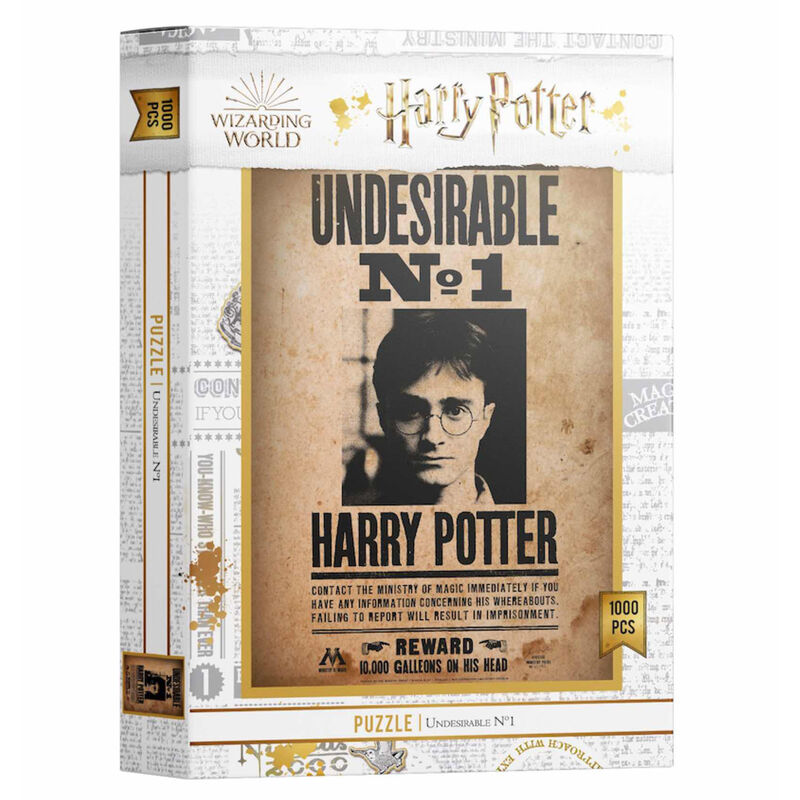 Harry Potter Puzzle Wanted No1 Harry Potter (50 piezas)