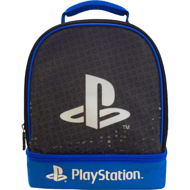 Bolsa Doble Portamerienda Logo Playstation Frikytopia