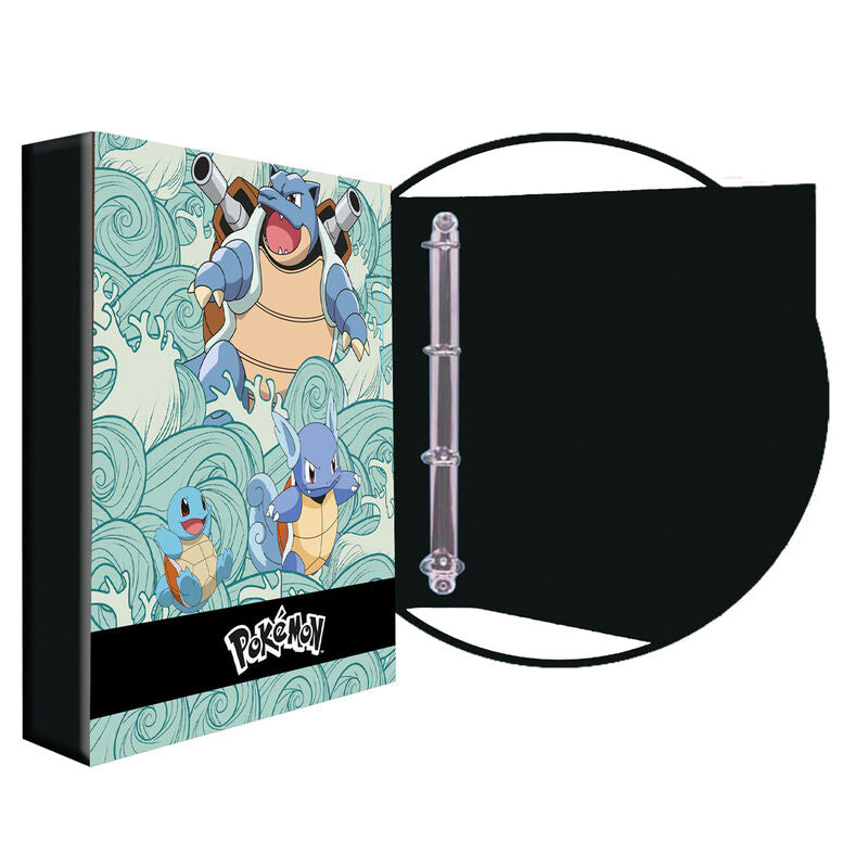 Carpeta A4 anillas Squirtle Evolution Pokemon Frikytopia