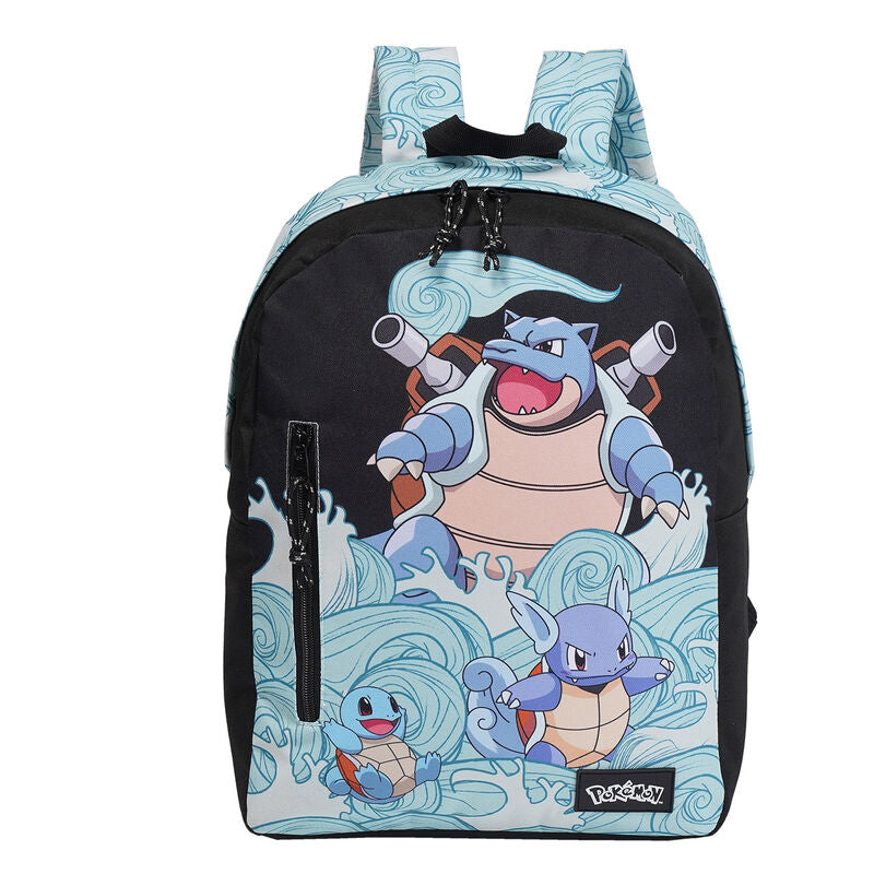 Mochila Squirtle Evolution Pokemon adaptable 42cm Frikytopia