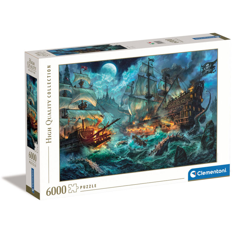 Puzzle Batalla de los Piratas 6000pzs Frikytopia