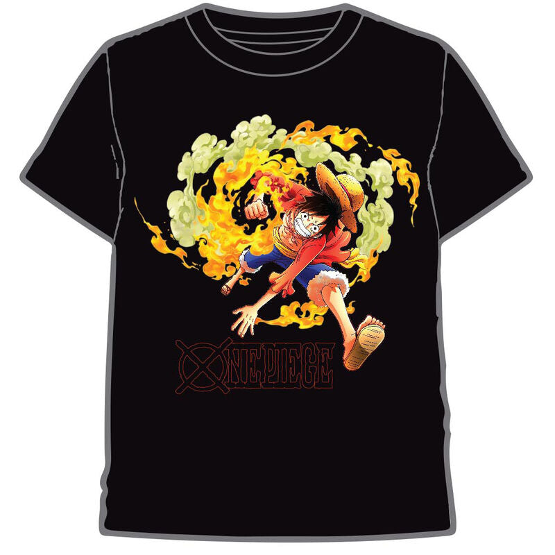 Camiseta Luffy Ataque One Piece adulto Frikytopia