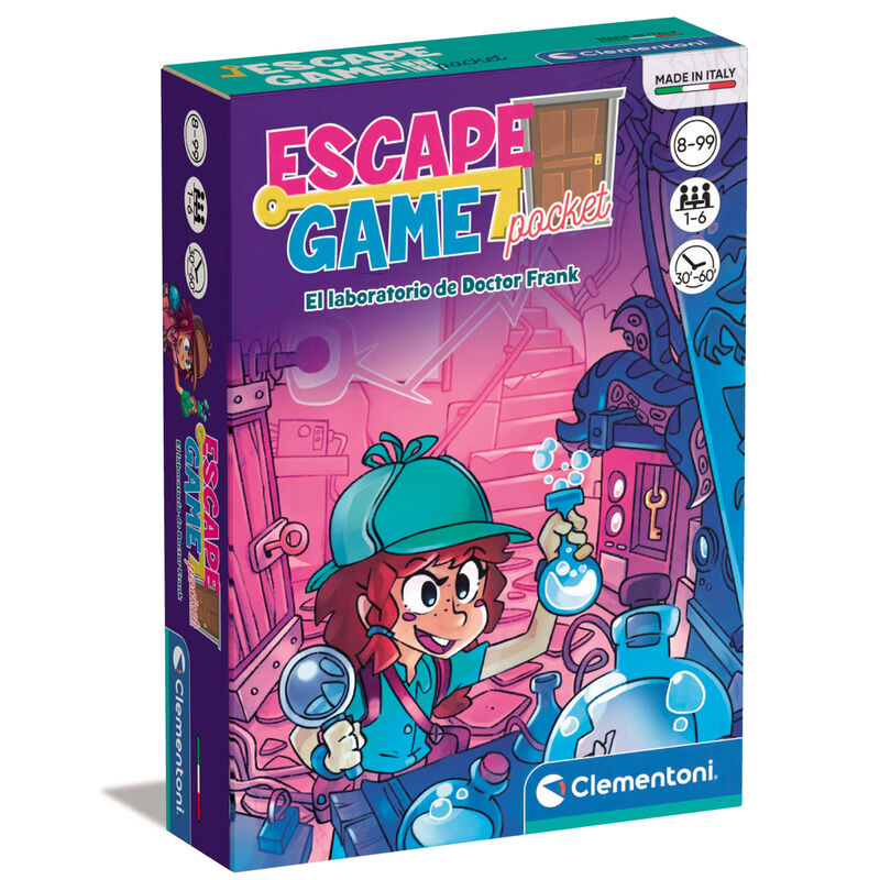 Juego Laboratorio Escape Room Frikytopia