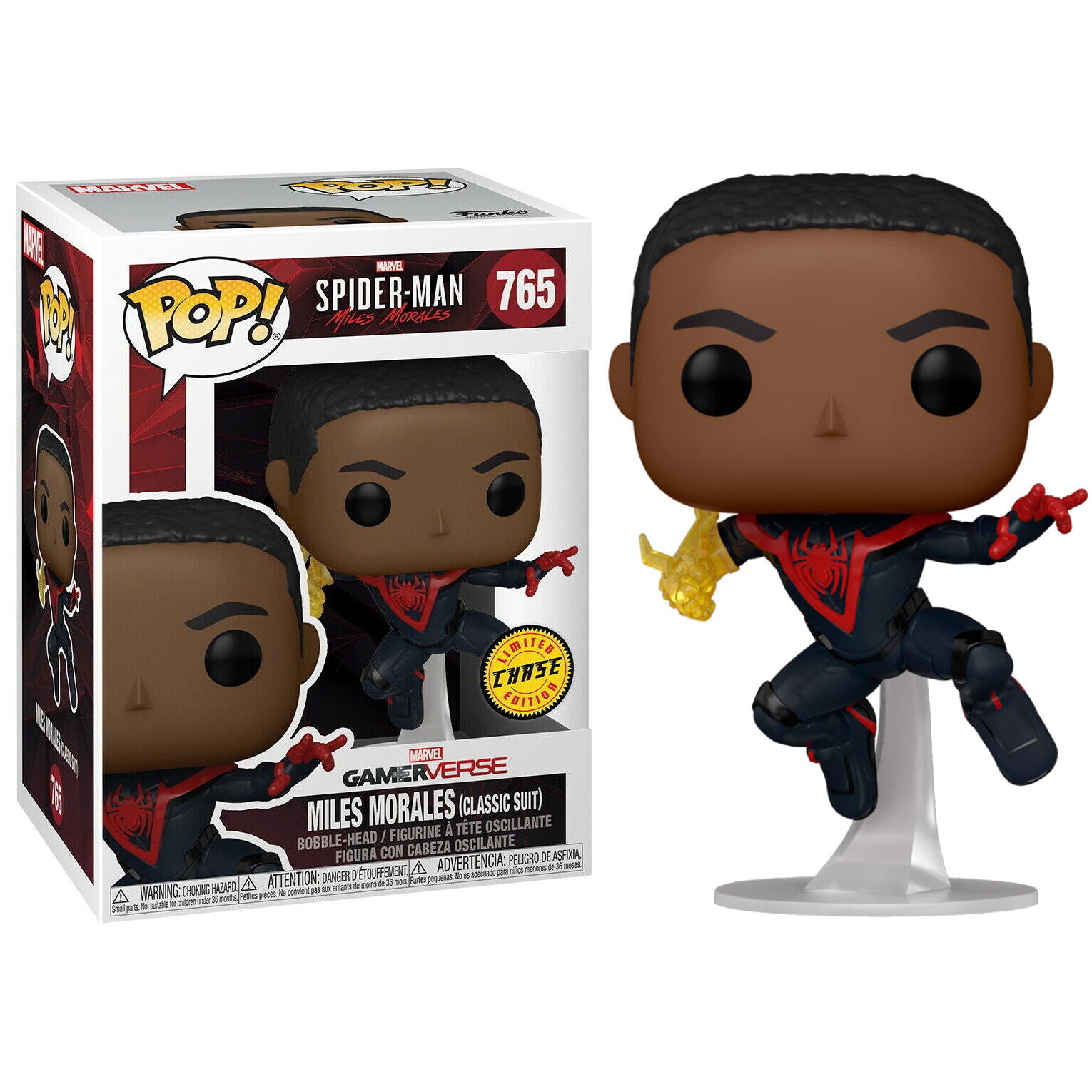 Figura POP Spiderman Miles Morales Classic Suit