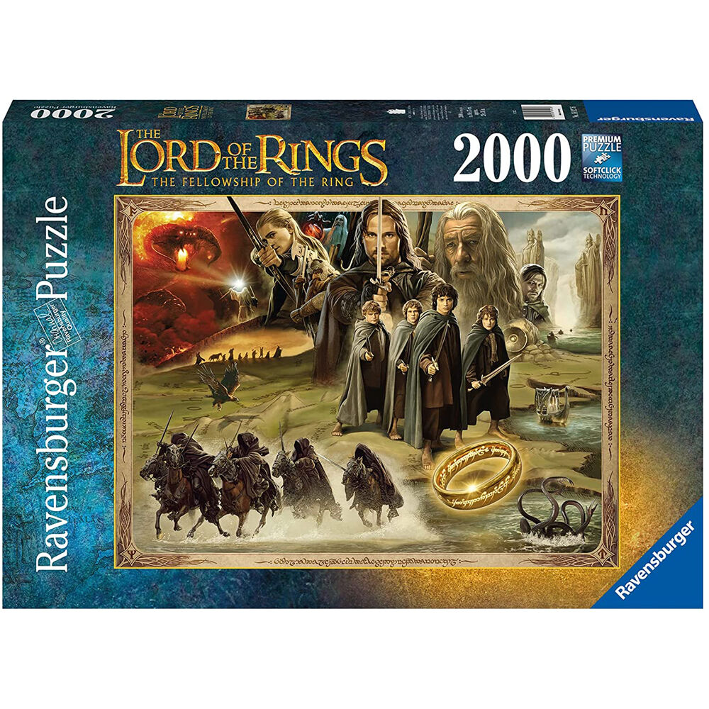 Puzzle El Señor de los Anillos 2000pzs Frikytopia