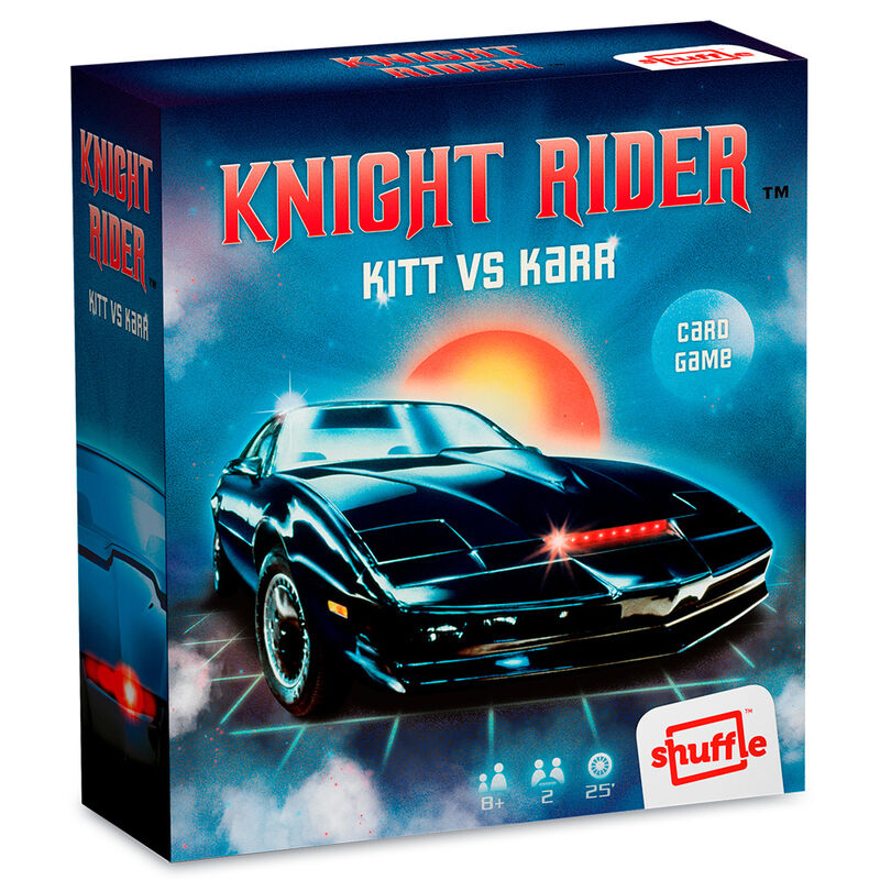Juego mesa Kitt vs Karr Knight Rider Frikytopia