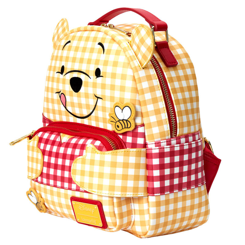 Mochila Gingham Winnie The Pooh Disney Loungefly 25 cm