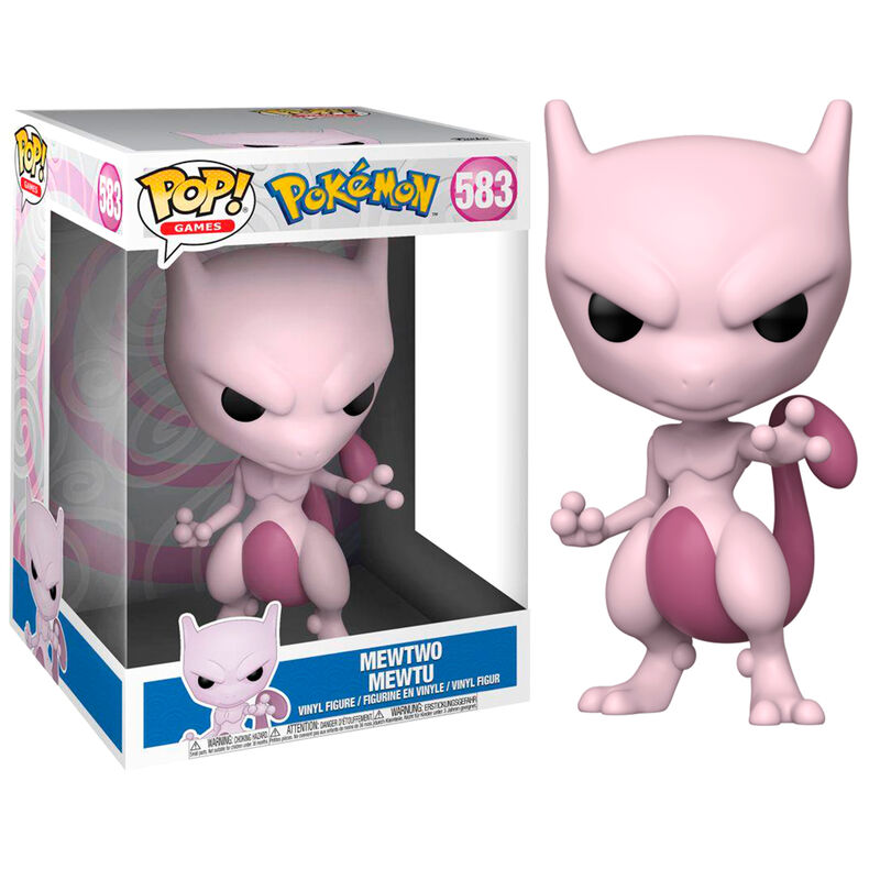 Pokémon Figura Super Sized Jumbo POP! Vinyl Mewtwo (EMEA) 25 cm