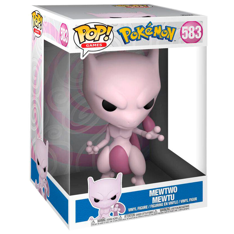 Pokémon Figura Super Sized Jumbo POP! Vinyl Mewtwo (EMEA) 25 cm