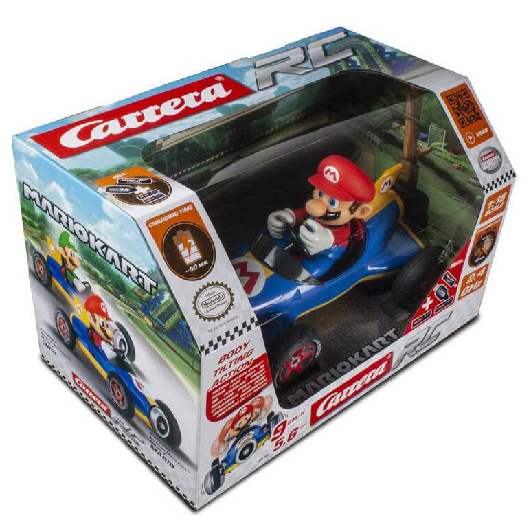 Coche radio control Mario - Mario Kart Frikytopia