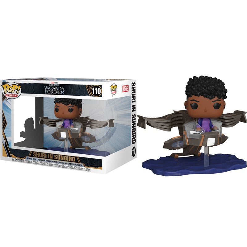 Funko POP Super Deluxe Marvel Black Panther Wakanda Forever Shuri in Ship
