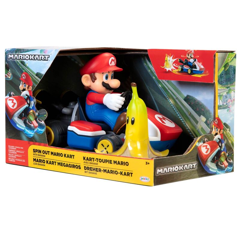 Figura Mario Kart megagiros Mario Kart 6,5cm Frikytopia