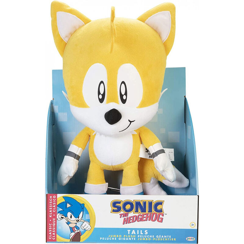 Peluche Tails Sonic The Hedgehog 45cm Frikytopia