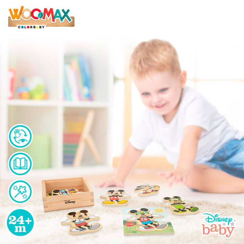 Puzzle madera Mickey Disney